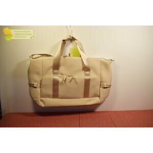 All In Motion Faux Neoprene Weekender Bag Cream (Marks)